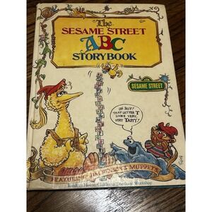 Sesame Street ABC Storybook Random House Hardcover Illustrated Muppets